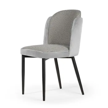 Scaun tapitat Beetle H85 cm imagine