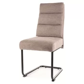 Scaun tapitat Berry Brego 34 bej imagine