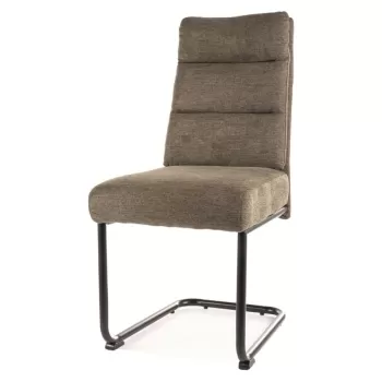 Scaun tapitat Berry Brego 77 olive imagine