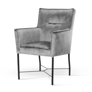 Scaun tapitat Corvus H88 cm imagine