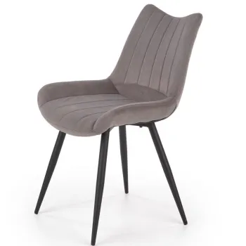 Scaun tapitat K388 gri BF25 imagine