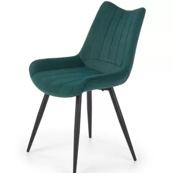 Scaun tapitat K388 verde imagine