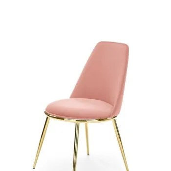 Scaun tapitat K460 - Roz/Gold BF25 imagine