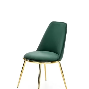 Scaun tapitat K460 - Verde/Gold imagine