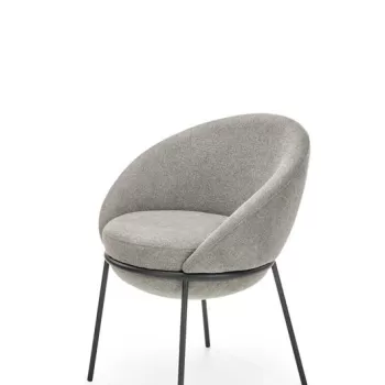 Scaun tapitat K482 gri imagine