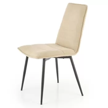 Scaun tapitat K493 bej - H92 cm imagine