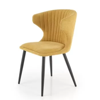 Scaun tapitat K496 mustariu imagine