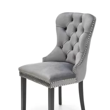 Scaun tapitat Miya - Gri imagine