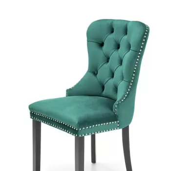 Scaun tapitat Miya - Verde imagine
