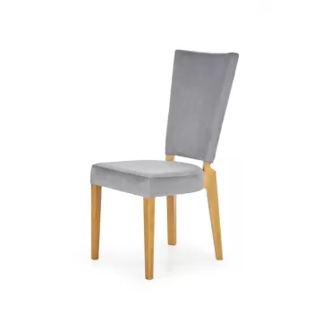 Scaun textil Rois gri - H 94 cm imagine