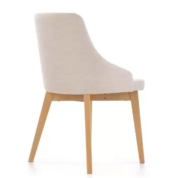 Scaun textil Toledo bej - H 82 cm imagine