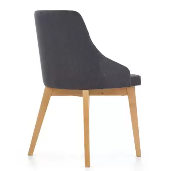 Scaun textil Toledo grafit - H 82 cm imagine