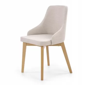 Scaun textil Toledo stejar miere/Inari22 imagine