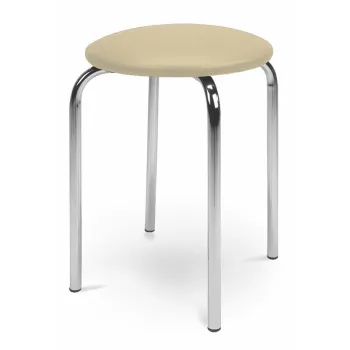 Scaun tip taburet Chico crem V18 imagine