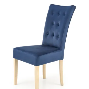 Scaun Vermont albastru inchis/stejar miere Monolith 77 imagine