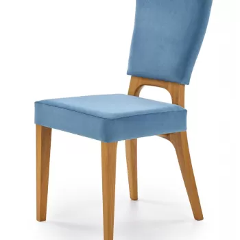 Scaun Wenanty material albastru stejar imagine
