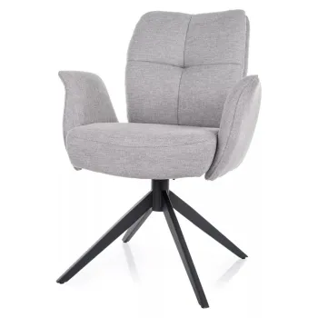 Scaun Wing Brego 02 gri deschis/negru imagine