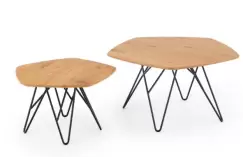 Set 2 mese de cafea Zero - d 36-56 x h 41-75 cm imagine