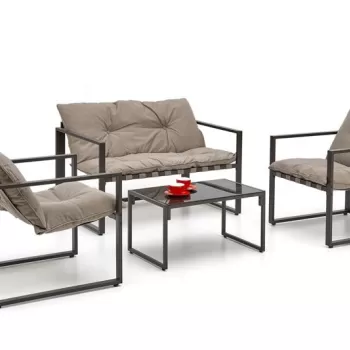 Set canapea + 2 fotolii + masa de cafea Shark imagine