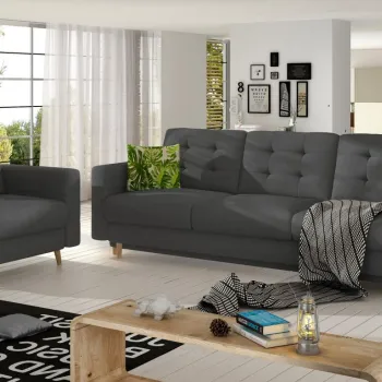 Set canapea extensibila Asgard + fotoliu Jungle 32/Ontario 96 imagine