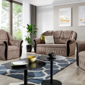 Set canapea extensibila Lord + 2 fotolii Dora 22 imagine