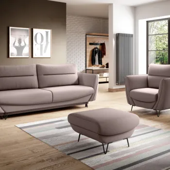 Set canapea + fotoliu + taburet Silva Gojo 101 imagine