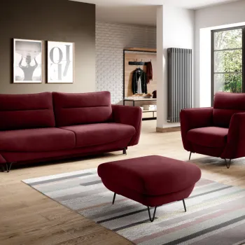 Set canapea + fotoliu + taburet Silva Loco 25 imagine