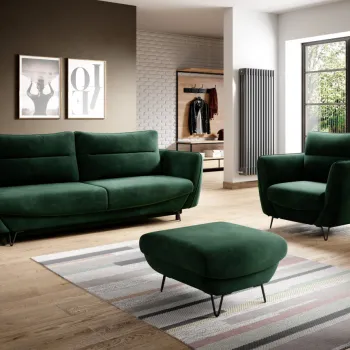 Set canapea + fotoliu + taburet Silva Loco 35 imagine