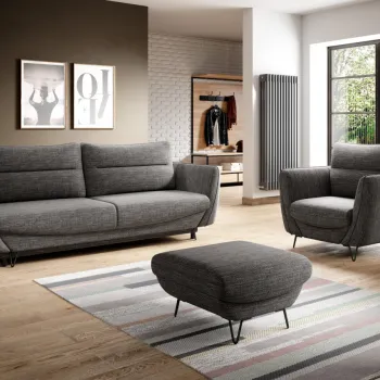 Set canapea + fotoliu + taburet Silva Marte 130 imagine