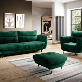 Set canapea + fotoliu + taburet Silva Nube 35 imagine