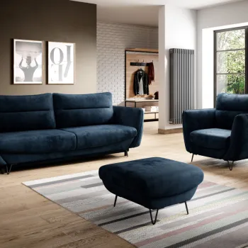 Set canapea + fotoliu + taburet Silva Nube 40 imagine