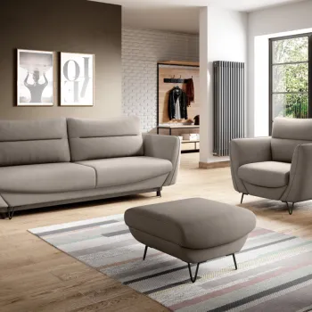 Set canapea + fotoliu + taburet Silva Poco 7 imagine