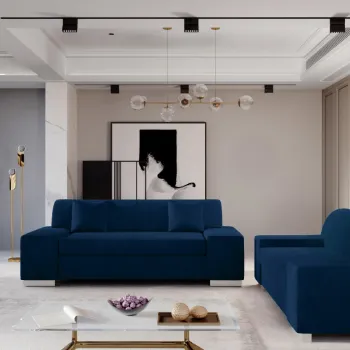 Set canapea Porto 2 locuri + canapea Porto 3 locuri Monolith 77 imagine