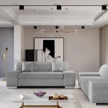 Set canapea Porto 2 locuri + canapea Porto 3 locuri Paros 05 imagine