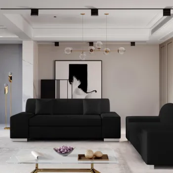 Set canapea Porto 2 locuri + canapea Porto 3 locuri Soft 11 imagine