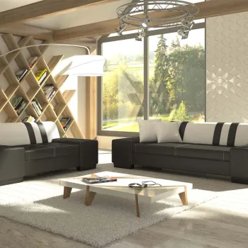 Set canapea Porto 2 locuri + canapea Porto 3 locuri Soft 11/Soft 17 imagine