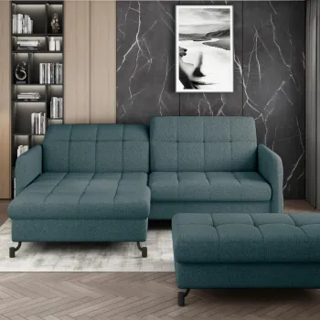 Set coltar Lorelle pe dreapta + taburet Lorelle Grande 75 imagine