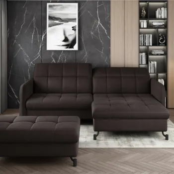 Set coltar Lorelle pe stanga + taburet Lorelle Matvelvet 29 imagine