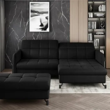 Set coltar Lorelle pe stanga + taburet Lorelle Matvelvet 99 imagine