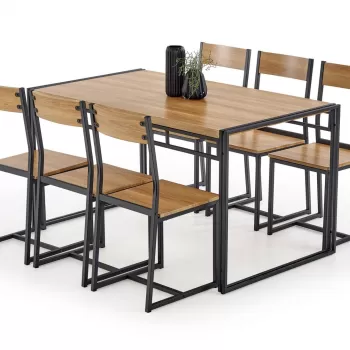 Set masa Bolivar cu 6 scaune imagine