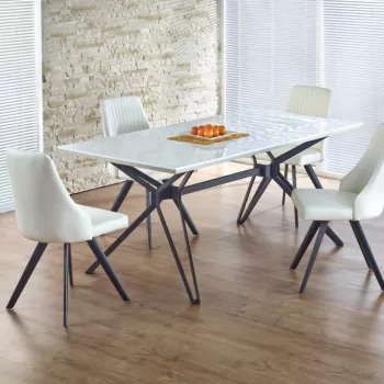 Set masa MDF Pascal + 4 scaune K206 imagine