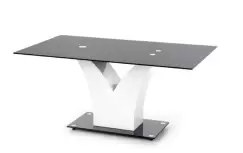 Set masa MDF si sticla Vesper + 4 scaune K132 imagine