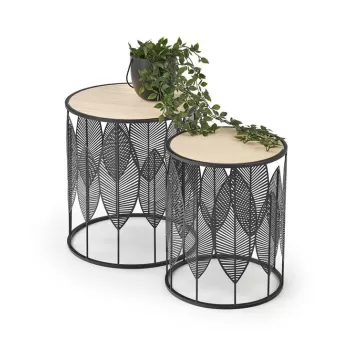 Set mese de cafea Folla negru imagine