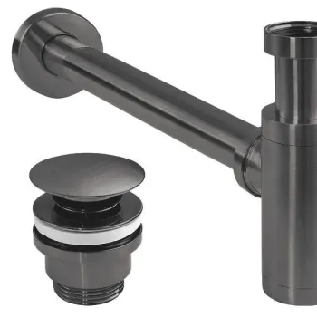 Sifon pentru lavoar Rea cu Dop klik-klak Titan imagine