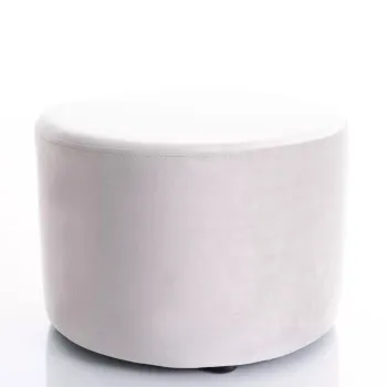 Taburet Doti A velvet gri deschis Blu03 o43 cm imagine