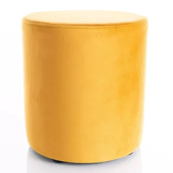 Taburet Doti B velvet mustariu Blu68 o38 cm imagine