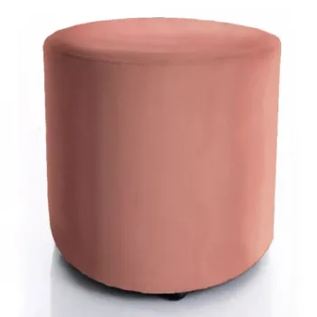 Taburet Doti B velvet roz Blu52 o38 cm imagine