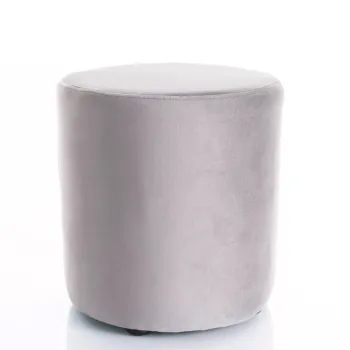 Taburet Doti C velvet gri Blu13 o33 cm imagine