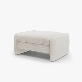 Taburet Georgia chenille Silencio L95 cm imagine