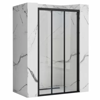 Usa pentru dus Alex neagra 90 imagine